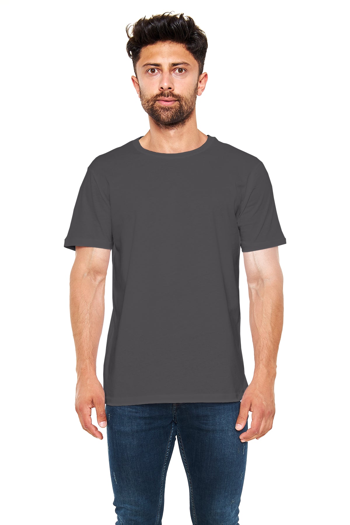 Unisex Regular Antrasit T-Shirt