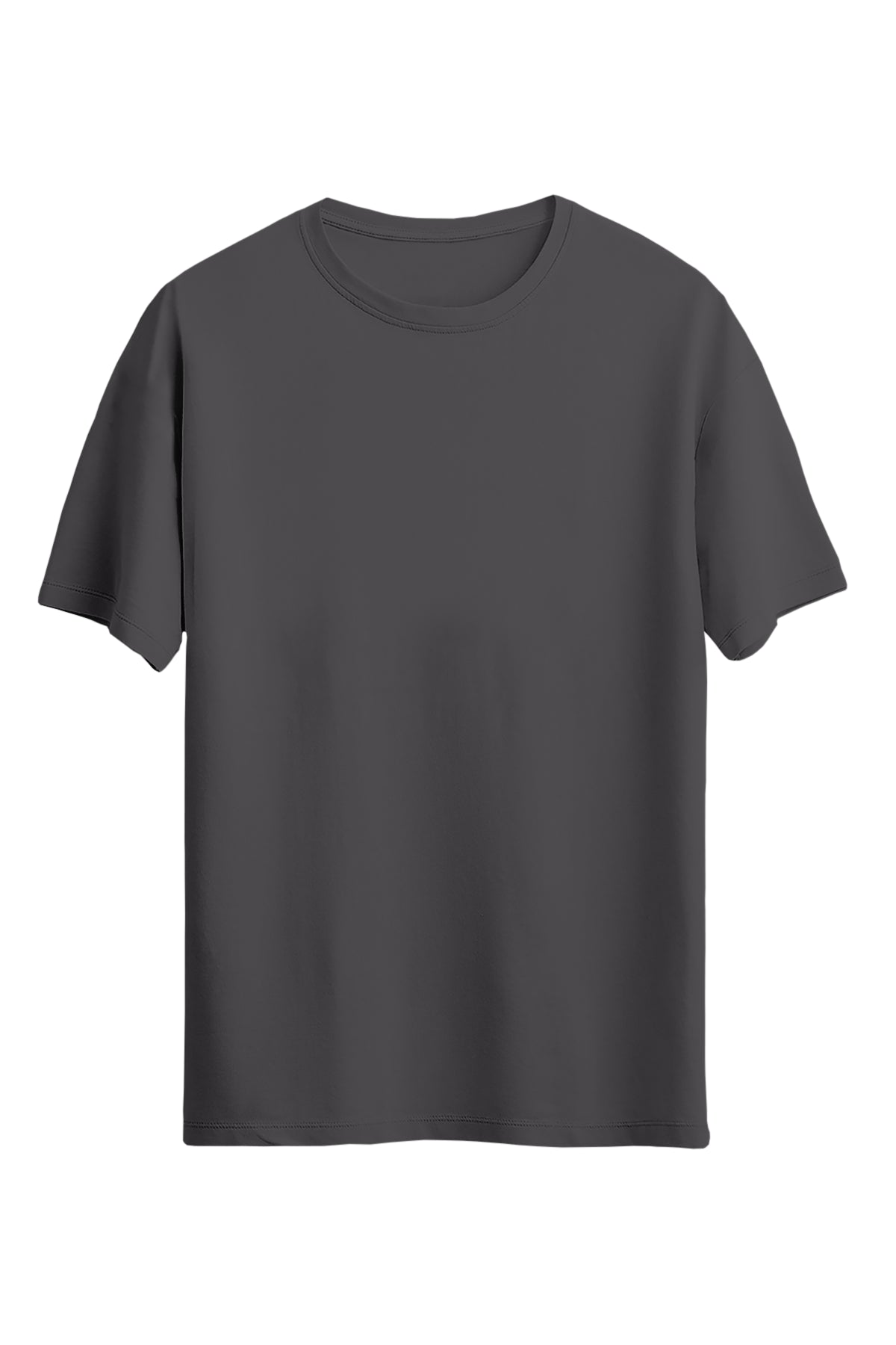 Unisex Regular Antrasit T-Shirt