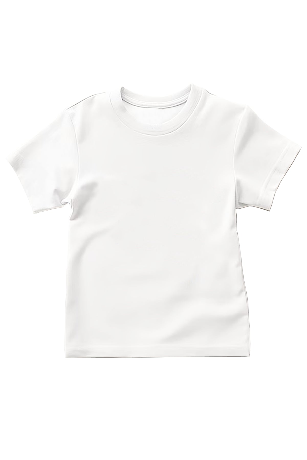 Unisex Regular Beyaz Çocuk T-Shirt
