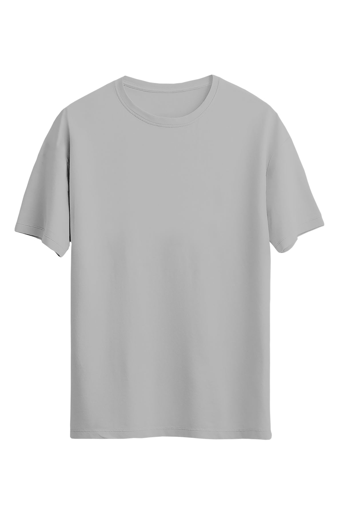 Unisex Regular Gri T-Shirt