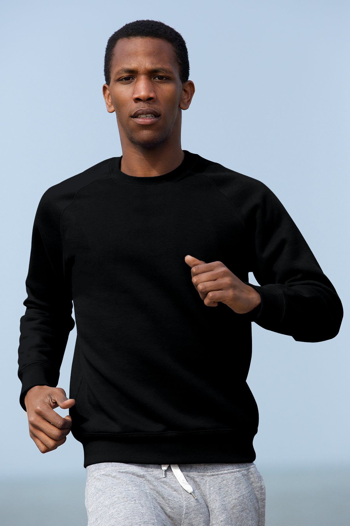 Unisex Regular Siyah Sweatshirt