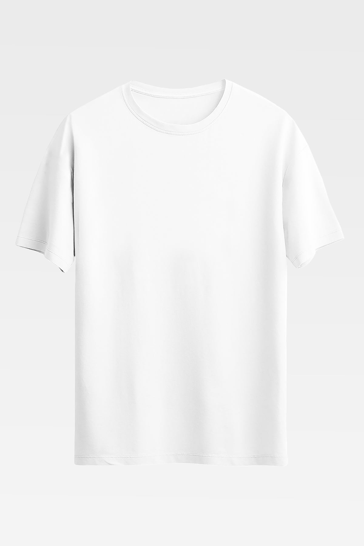 Unisex Regular Beyaz T-Shirt